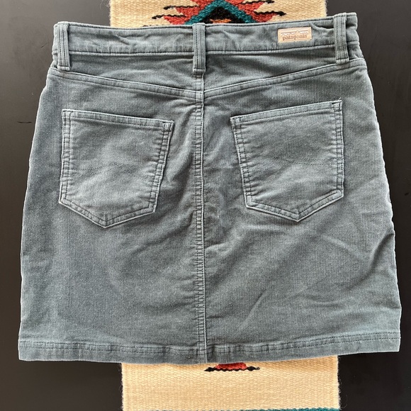 Patagonia Corduroy Mini Skirt - Size 2 - Muted Green - Picture 2 of 4